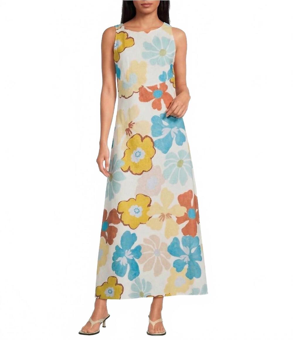 NEW A.REN cosima maxi dress in floral